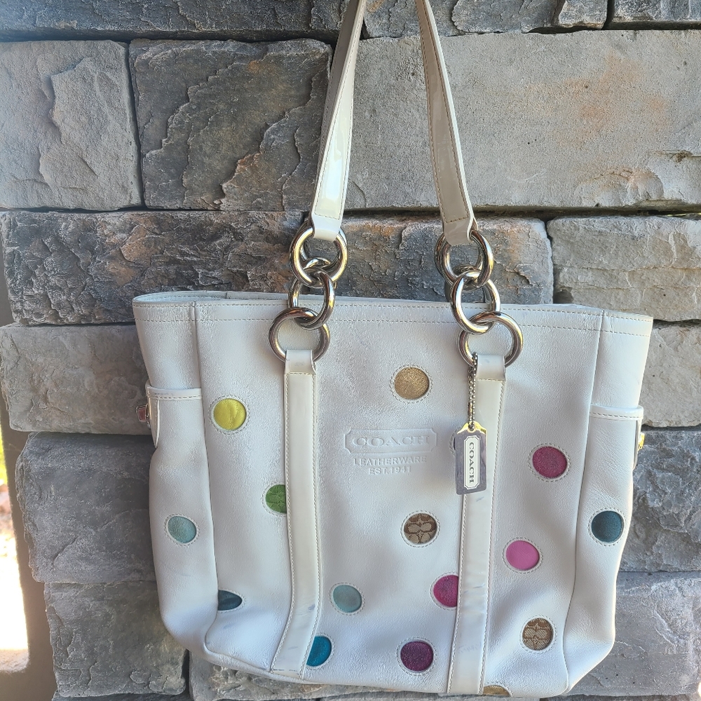 Coach Polkadot Purse